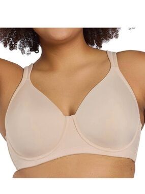 Leading Lady The Brigitte Bra Women's 46C Full Coverage Underwire 5028 SAND